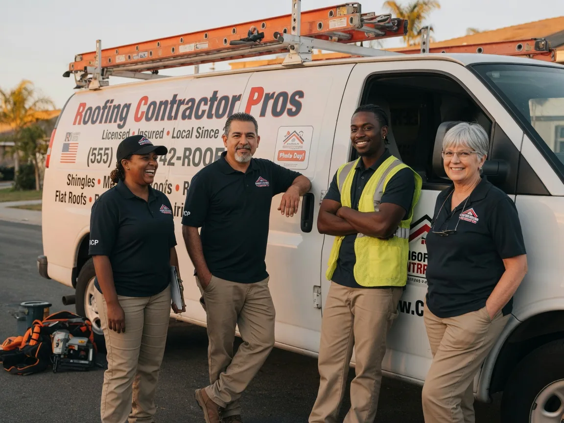 Local Roofing Contractors company in Cooks, MI